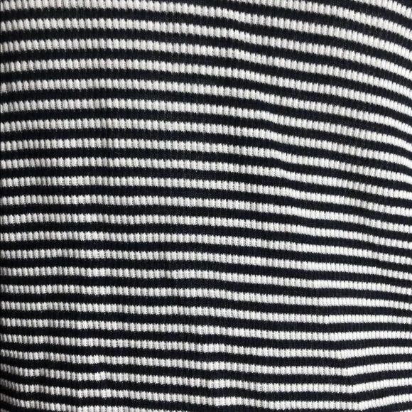 SIZE L STRIPED HOODED DRAPED OPEN -HI LOW CARDIGAN - Picture 8 of 8